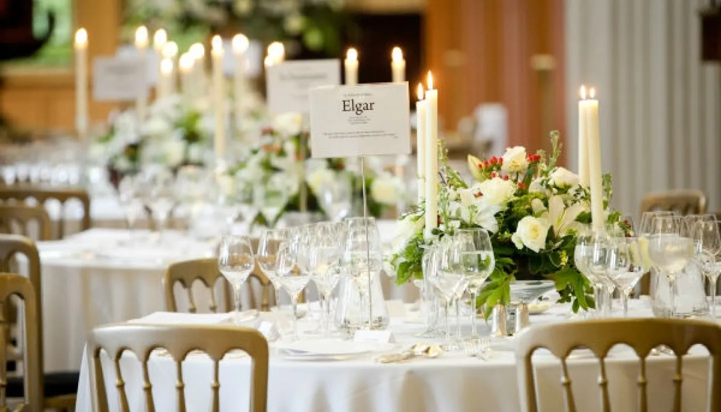 A beautiful wedding table
